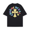 Chrome Heart T Shirts Cross Print Short Sleeve T-Shirt Loose