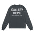 Gallery Dept T-shitrs Double Yarn Cotton Long Sleeve T-shirt