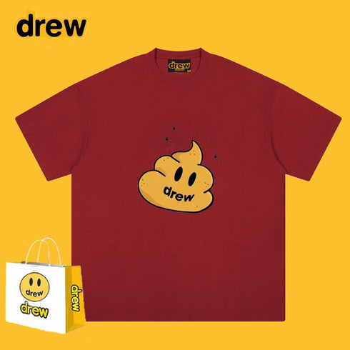 Drew T-shirts Short Sleeve Faeces Graffiti High Street