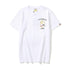 Bathing Ape T-Shirt Summer Golden Printing Plus Size Loose Short Sleeve T-shirt