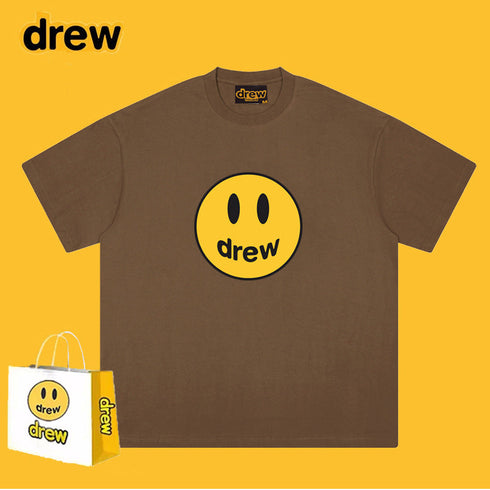 Drew T-shirts Printed T-shirt High Street Short Sleeve