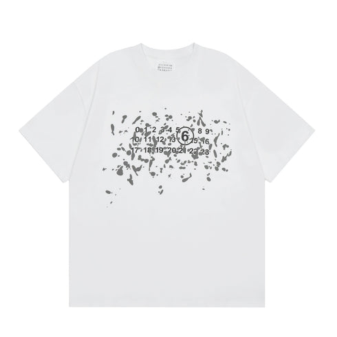 Maison Margiela T-shirt Crew Neck Loose Short Sleeve T-shirt