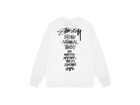 Stussy Sweatshirts Classic Print Fashion Sweater