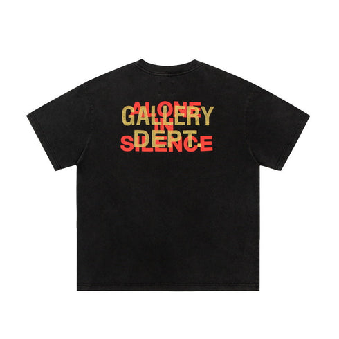 Gallery Dept T-shitrs Summer Printed Short Sleeve plus Size Half Sleeve