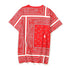 Bathing Ape T-Shirt Summer Color Block Printing Fashion Short Sleeve T-shirt