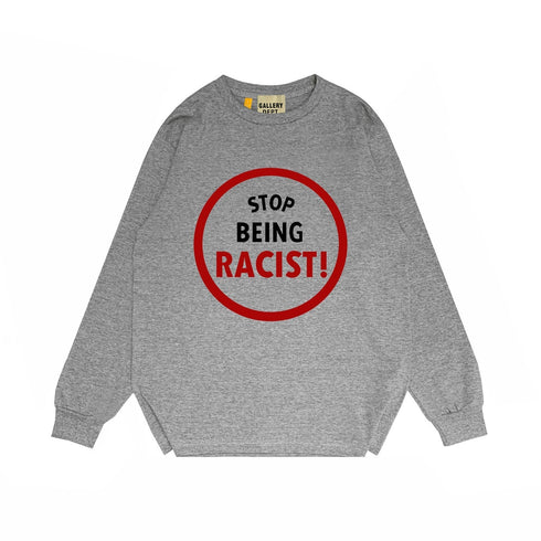 Gallery Dept Long Sleeved Shirt Fashion Brand Long Sleeve Long-Sleeved T-shirt Blouse