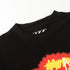 Denim Tears T-shirts Flame Wood Cotton Printed Loose Short Sleeve T-shirt