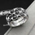 Chrome Heart Ring Vintage Thai Silver