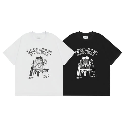 Maison Margiela T-shirt Crew Neck Loose Short Sleeve T-shirt