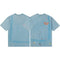 Gallery Dept T-Shirt Hand Painted Ink Splashing Alphabet Washed Retro Short Sleeve T-Shirt