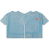Gallery Dept T-Shirt Hand Painted Ink Splashing Alphabet Washed Retro Short Sleeve T-Shirt