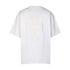Chrome Heart T Shirts Croix Cross Color Embroidery Printed Short Sleeve T-Shirt Loose