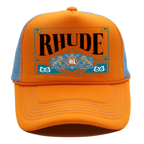 Rhude Hat Shade Mesh Cap Casual Baseball Cap Couple