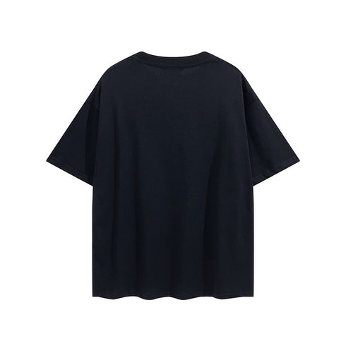 Gallery Dept T-shitrs Pattern plus Size round Neck Pullover Short Sleeve Men and Women