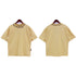 Palm Angels T-shirt Collar Letter Print Short Sleeve T-shirt