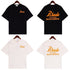 Rhude T-shirt Label Wings Alphabet Earth Print Short Sleeve T-shirt