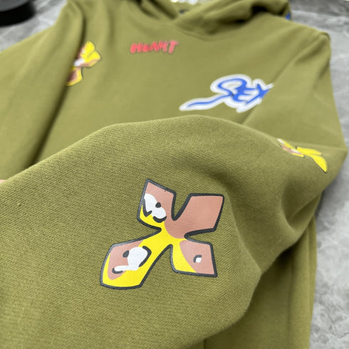 Chrome Heart Hoodie Croix Cross Hooded Sweater Loose Zip Cap