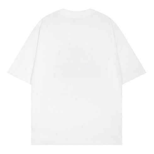 Chrome Heart T Shirts Cross Color Printed Short Sleeve T-Shirt Couple