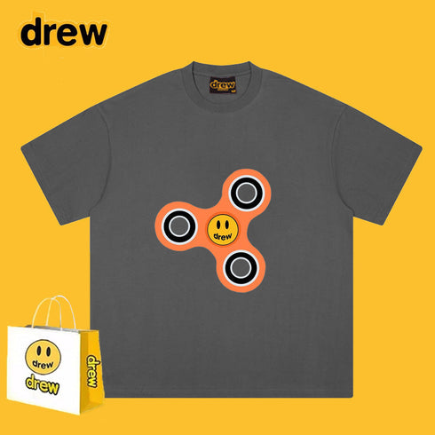 Drew T-shirts Cotton Short Sleeve Loose Men's Short Sleeve