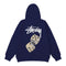 Stussy Hoodie Embroidered Fleece Fashion Hooded Sweater
