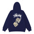 Stussy Hoodie Embroidered Fleece Fashion Hooded Sweater