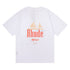 Rhude T-shirt Los Angeles RHUDE Sailing Letter Print Short Sleeve T-shirt