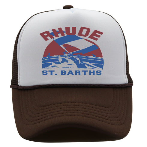 Rhude Hat Retro Outdoor Shade Baseball Net Cap