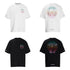Chrome Heart T Shirts Horseshoe Sanskrit Cross Color Hot Diamond Short Sleeve T-Shirt
