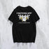 Bathing Ape T-Shirt Cartoon Anime Short Sleeve White Loose Round Neck Summer T-shirt