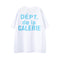 Gallery Dept T Shirts Letter Slogan Men and Women Short Sleeve