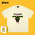 Drew T-shirts Funny Smiling Face Short Sleeve Printed T-shirt