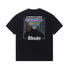 Rhude T-shirt Rainbow Square Circle Printed Short Sleeve T-shirt