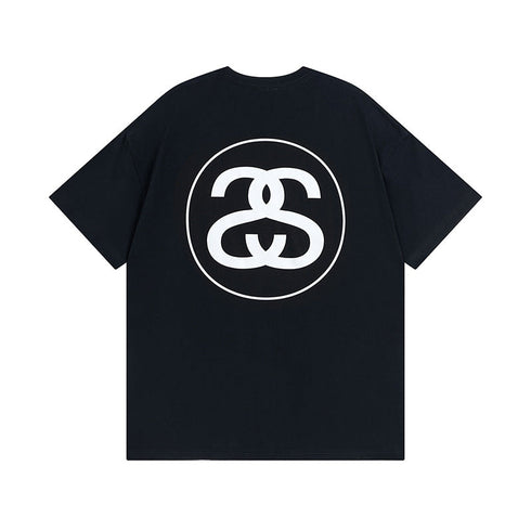 Stussy T-Shirts Casual Loose Couple T-Shirts