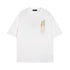 Chrome Heart T Shirts Cross Color Printed Short Sleeve T-Shirt Loose