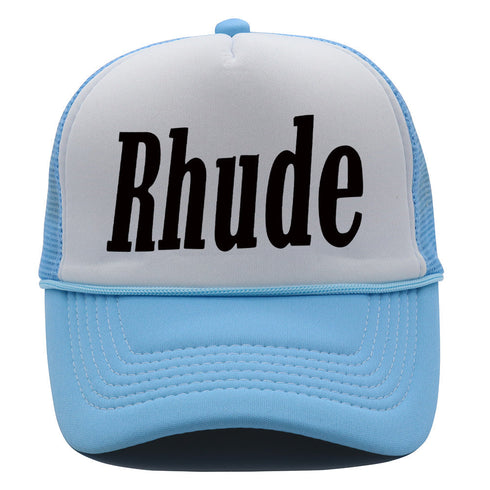 Rhude Hat Baseball Cap Outdoor Shade Mesh Cap