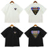 Rhude T-shirt Inverted Triangle Letter Print Short Sleeve T-shirt
