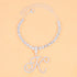 VVS JEWELRY ICY CUSTOM LETTER Tennis ANKLET