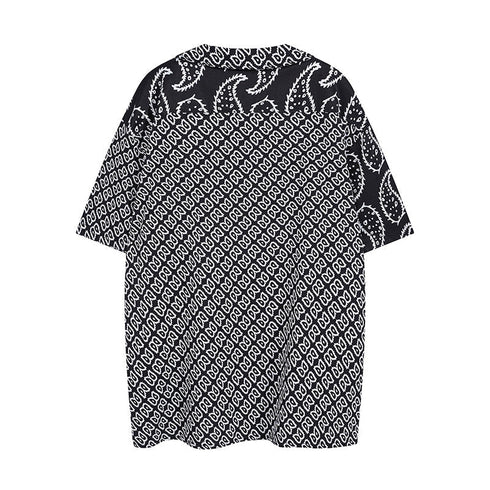 Rhude T-shirt Family Totem Casual Short Sleeve Shirt, Shorts