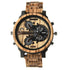 VVS Large Dial Wood Grain Watch | Stylish, Eco-Friendly Timepiece