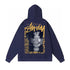 Stussy Hoodie Fall/Winter Fleece Hooded Sweater