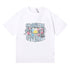 Rhude T-shirt Flag Floral Print Short Sleeve T-shirt