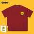 Drew T-shirts Short Sleeve Cola Loose round Neck