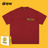 Drew T-shirts Short Sleeve Letter Cotton T-shirt Loose
