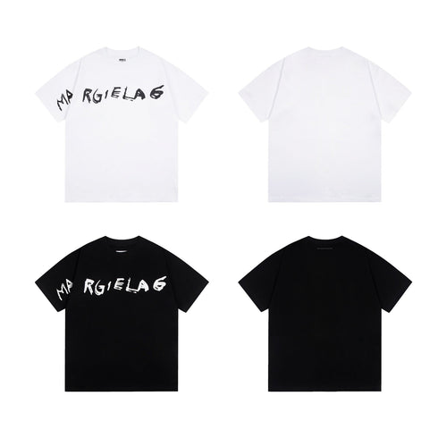 Maison Margiela T-shirt Crew Neck, Loose Short Sleeve T-shirt