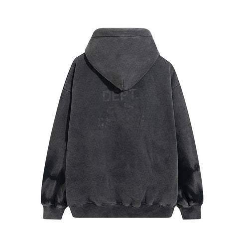 Gallery Dept Hoodie Hand Painted Graffiti Washed Hooded Sweater