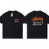 Stussy T-Shirts Loose Casual T-Shirts Same for Men and Women