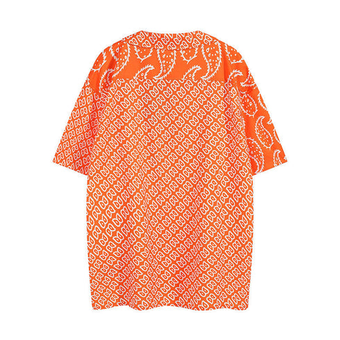 Rhude T-shirt Family Totem Casual Short Sleeve Shirt, Shorts