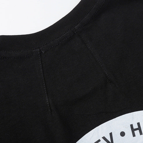 Rhude T-shirt Sunset Coconut Alphabet Print Short Sleeve T-shirt