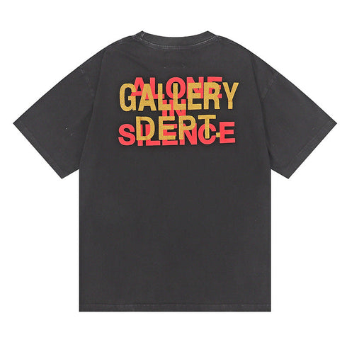 Gallery Dept T-shitrs Vintage Print Short Sleeves Lining
