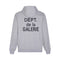 Gallery Dept Hoodie Alphabet Slogan Cardigan Hooded Sweater